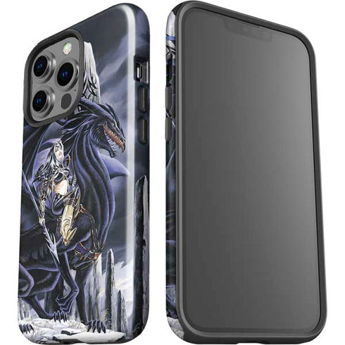 Dead of Winter Dragon and Warriors by Ruth Thompson iPhone 15 Pro Impact Case